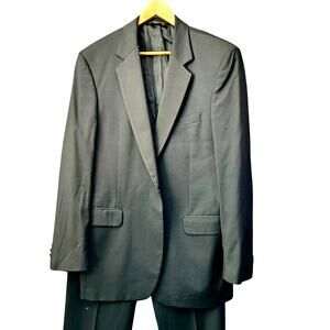 Jo S A Banks Tux Black Pants and Jacket 42 Long/32 Long